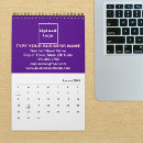 Search for purple calendars Business