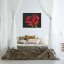 Search for red rose canvas prints Flower