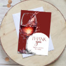 Search for wine glass thank you cards Modern