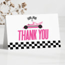 Search for race car thank you cards Boy