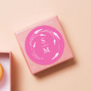 Search for fuchsia wedding stickers Minimalist