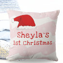 Search for babys first christmas cushions 1st