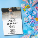 Search for elegant 1st birthday invitations Script