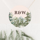 Search for mountain wedding stickers Boho