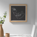 Search for abstract woman art posters Woman line drawing