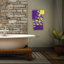 Search for yellow and grey bath towels Flowers