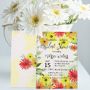 Search for red daisy invitations Foliage