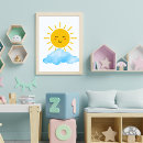 Search for sun nursery art Baby boy
