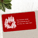 Search for snowman return address labels Winter