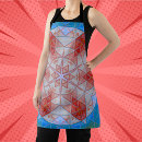 Search for red white blue aprons Geometric