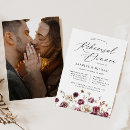 Search for autumn rehearsal dinner invitations Fall foliage