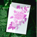 Search for pink rose wedding invitations Retro