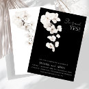 Search for modern floral engagement party invitations Botanical