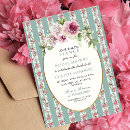 Search for garden bridal shower invitations Watercolor