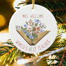 Search for bookworm christmas tree decorations Bookish