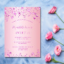Search for stars sweet 16 invitations Glam