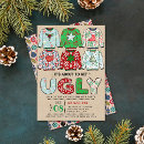 Search for ugly sweater party invitations Festive