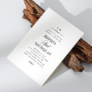 Search for classic black and white wedding invitations Clean