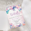 Search for rainbow butterfly invitations Garden
