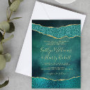 Search for turquoise wedding invitations Watercolor