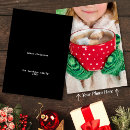 Search for plain christmas cards Black