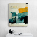 Search for abstract landscape painting canvas prints Geometric shapes