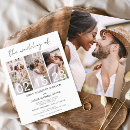 Search for unique 4x5 wedding invitations Black and white