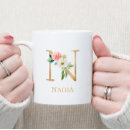 Search for letter n mugs Monogrammed