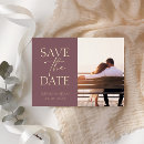 Search for purple save the date postcards Minimalist