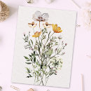 Search for dried flowers postcards Boho