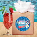 Search for blue swimming pool water stickers Birthday