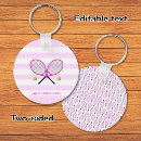 Search for cute tennis key rings For her