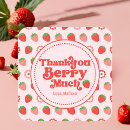 Search for cute strawberry stickers Baby shower