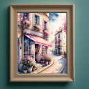Search for shop paris posters Watercolor