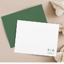 Search for hunters note cards Hunter green