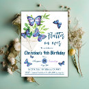 Search for blue and purple birthday invitations Baby girl