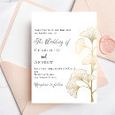Search for gold script wedding invitations White