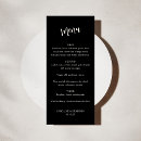 Search for formal dinner menus Minimalist