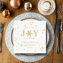 Search for christmas napkins Gold
