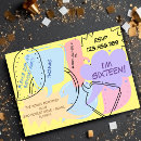 Search for comic birthday invitations Modern