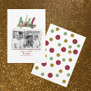 Search for green and white christmas cards Noel