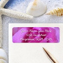 Search for flower photo return address labels Botanical