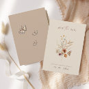 Search for butterfly save the dates Wildflowers
