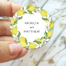 Search for summer address stickers Lemon