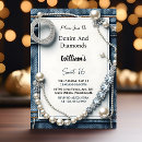 Search for elegant denim and diamond Chic