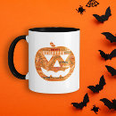Search for jack o lantern designs mugs Orange