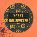 Search for scary pattern stickers Pumpkin