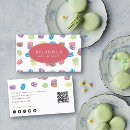 Search for macaron business cards Watercolor