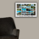 Search for travel destination posters Photo collage