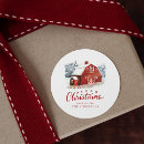 Search for red barn stickers Snow
